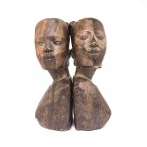 vechi statuete Masai. lemn de abanos. Kenya